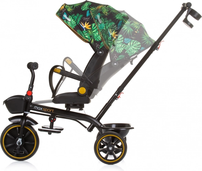 CHIPOLINO Driewieler met kap Max Sport 2-in-1 – Jungle