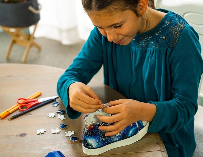 Eenvoudig en leuk in elkaar te zetten zonder lijm