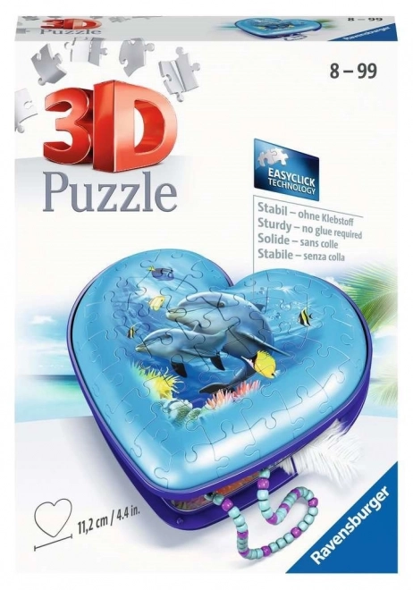 Ravensburger 3D-Puzzle Herz Unterwasserwelt 54 Teile