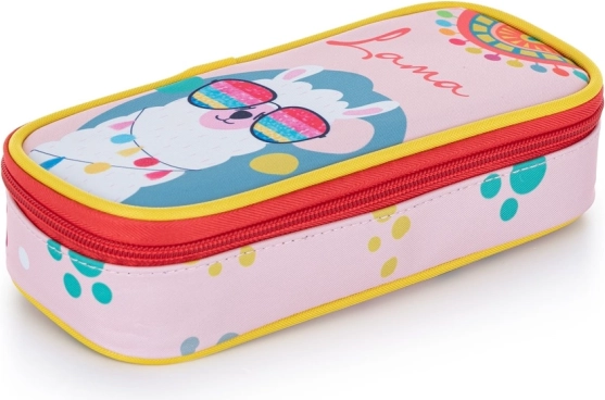 Trousse scolaire Etue Komfort Lama