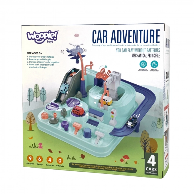 Woopie Interactive Car Track Adventure Cars