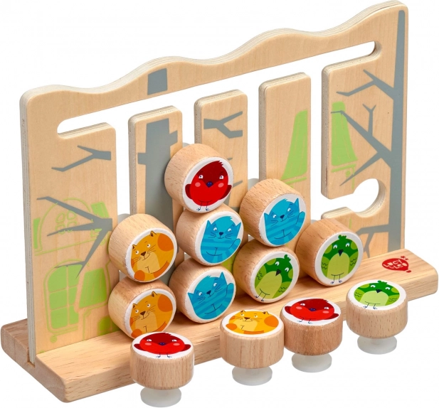 Learning through play with colorful animals