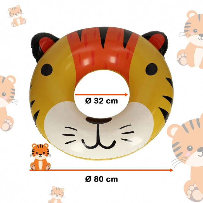 Boudin de nage gonflable Tigre