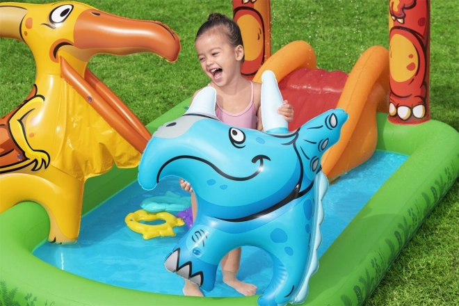 Monde des dinosaures Terrain de jeu 241x140x137cm BESTWAY
