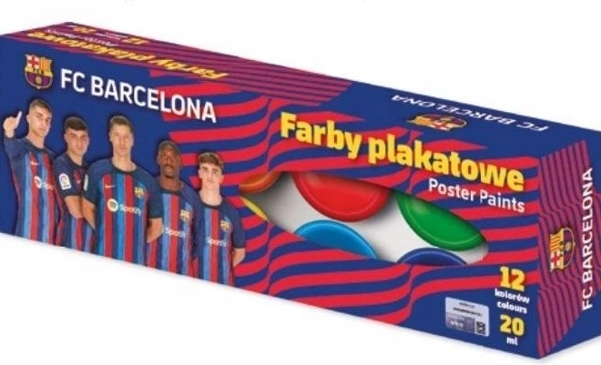 Plakkaatverf ASTRA FC BARCELONA 12×20 ml