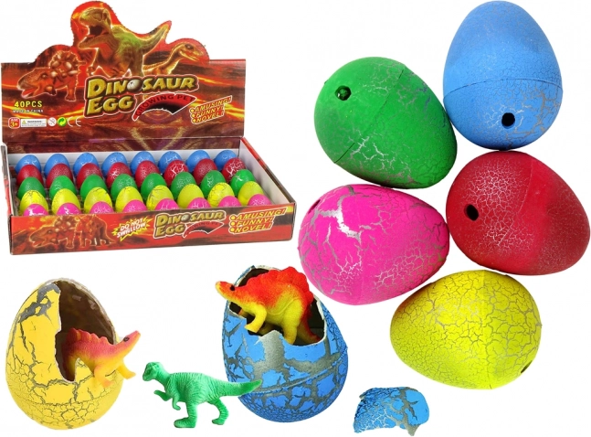 Œuf Magique Dino Grandit 4 cm Coloré