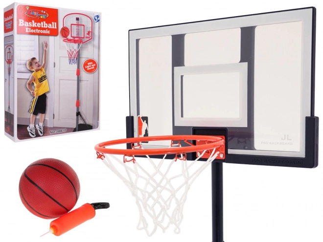Basketbalbal 205cm + accessoires