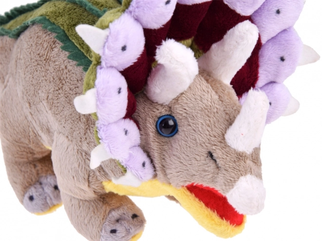 Tricératops Dino en peluche 30 cm