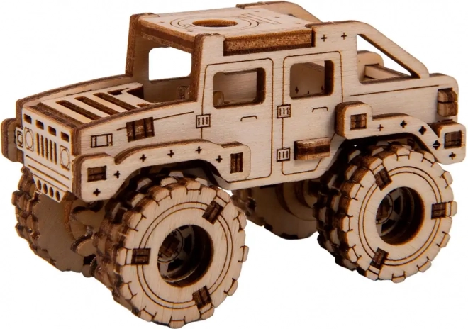 Puzzle 3D en bois – Monster Truck 2