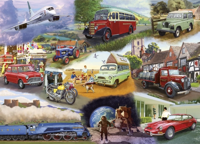 Puzzel GIBSONS Samen leggen: vervoermiddelen 24 stukjes
