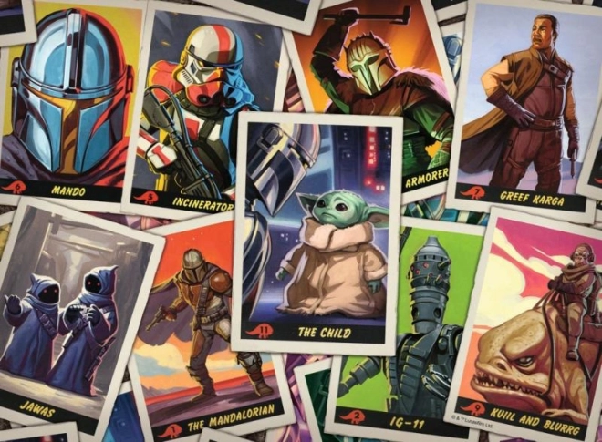 Puzzle Star Wars: The Mandalorian - Baby Yoda 500 Teile