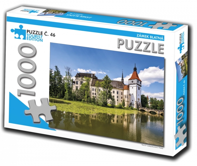 Puzzel toeristische editie Kasteel Blatná 1000 stukjes