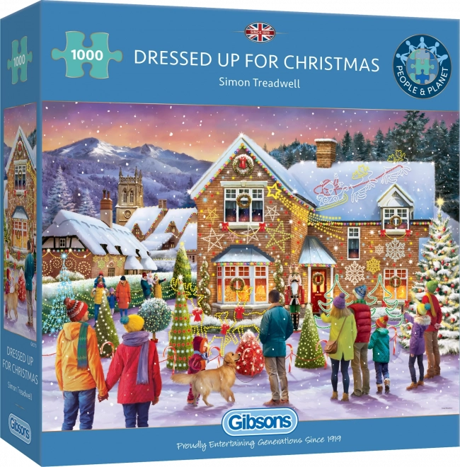 Gibsons puzzle Christmas decoration 1000 pieces