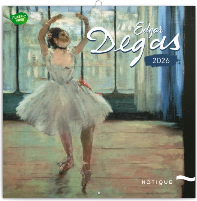 Calendrier bloc-notes Edgar Degas 2026