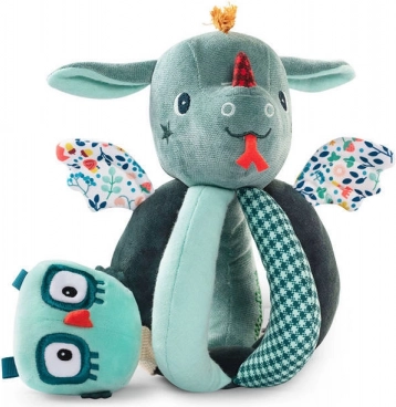 Lilliputiens rattle and grasp ball Dragon Joe 6m+