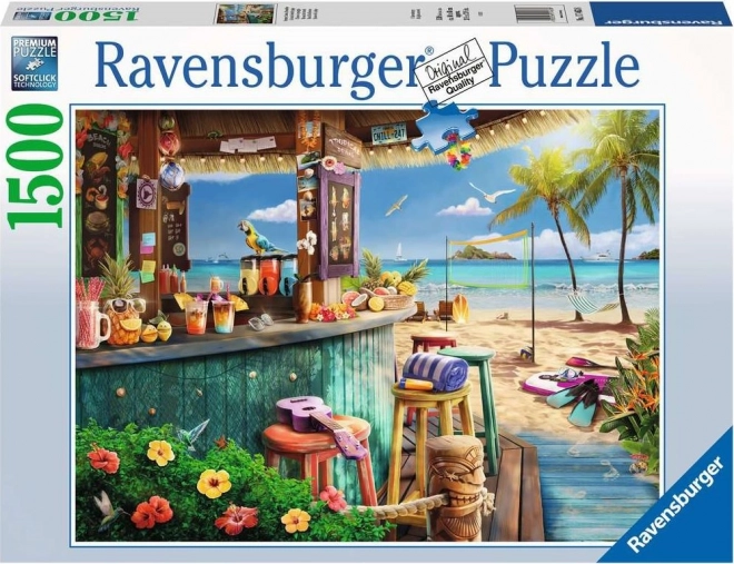 Puzzle Bar de plage 1500 pièces