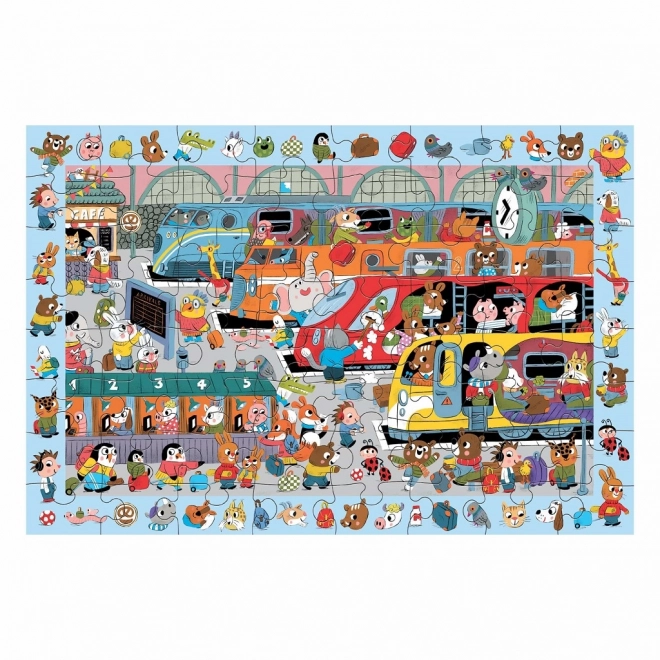 Mudpuppy Puzzel Station 64 stukjes