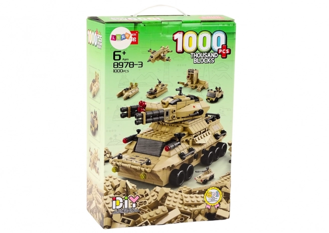 1000 El Militaire Set Zand Tank