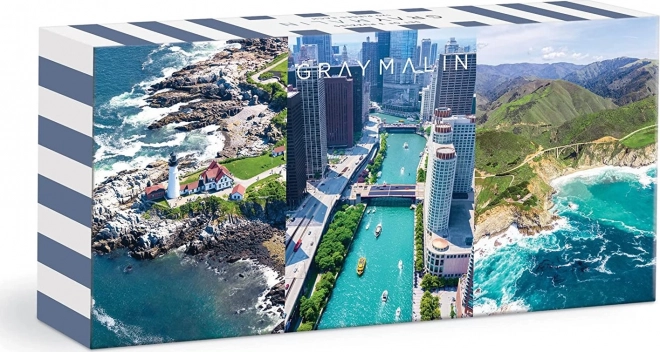 Galison puzzel Luchtfoto’s van de VS door Gray Malin 3×120 stukjes
