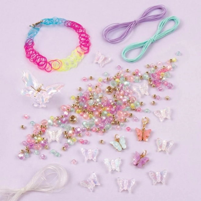 Set voor het maken van sieraden met vlinders