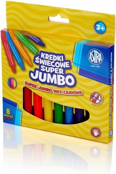 Astra Crayons Super Jumbo 8 pcs