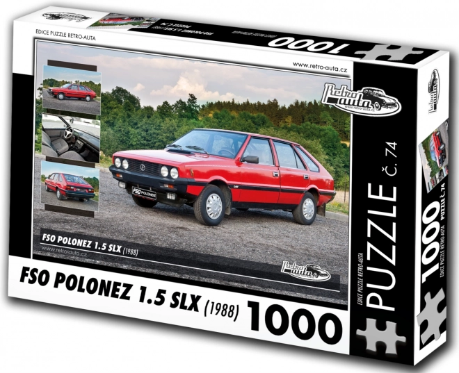 Puzzle Retro-Cars FSO Polonez 1.5 SLX 1000 pieces
