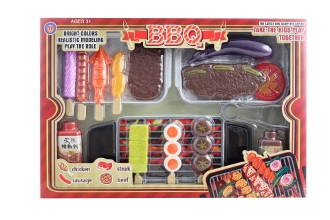 Eten set met grill voor kinderen