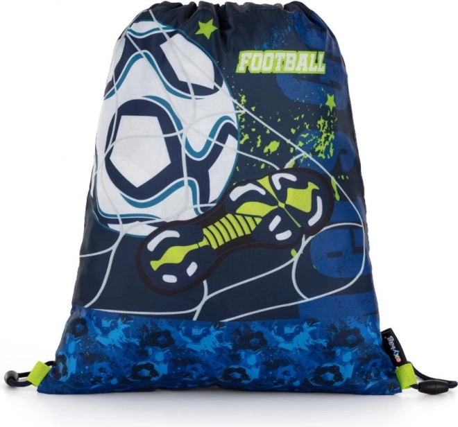 Schoolset Premium Voetbal - rugzak, zakje, etui