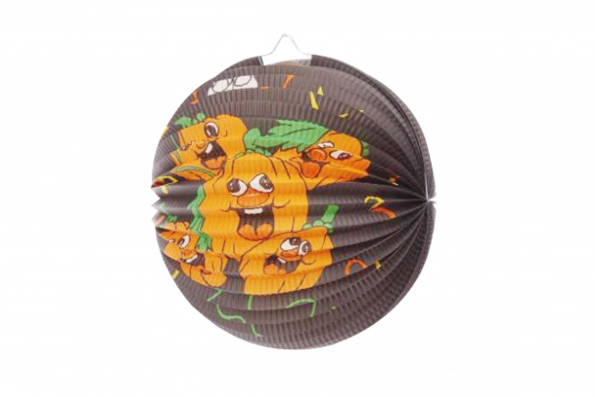 Lampion 25 cm pompoen