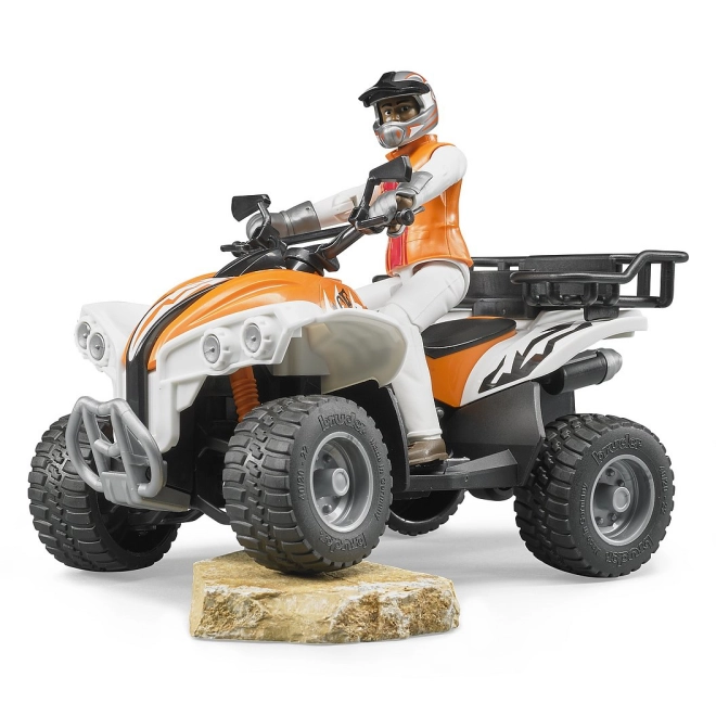 Realistic ride thanks to sprung axles
