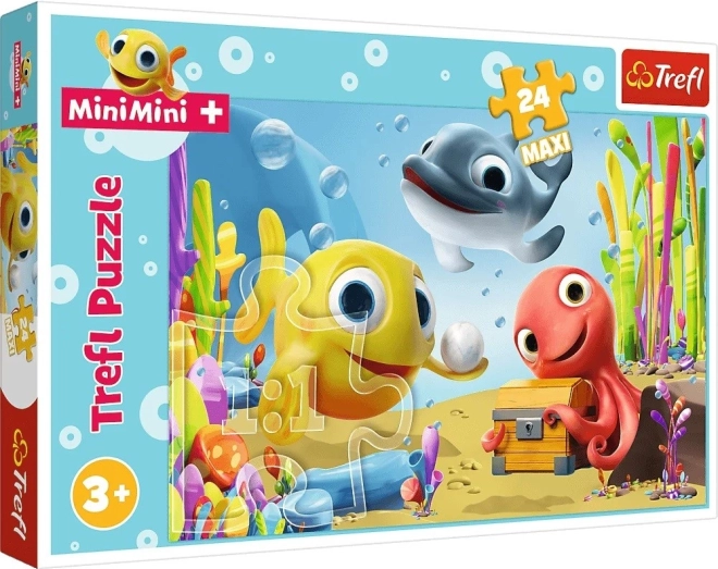 Puzzle 24 Maxi Poisson Joyeux Mini Mini