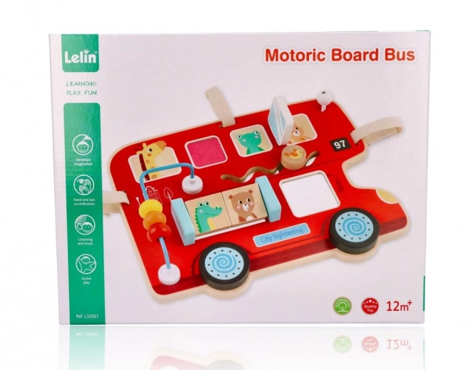 Motorikbrett Bus Lelin