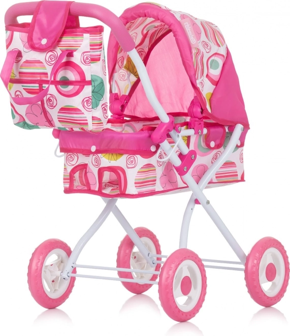Diepe poppenwagen Emily in verschillende kleuren