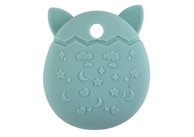Silikonhülle für Tamagotchi mit Katzendesign und türkisfarbener Nuance