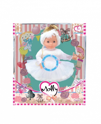 Bambolina Molly Ballerina Doll with 3 Songs