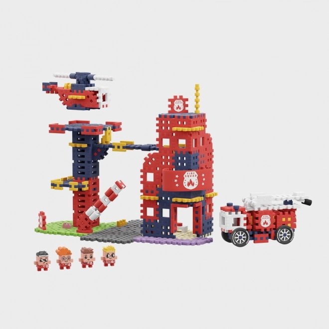 Mini Waffle City: Brandweerkazerne
