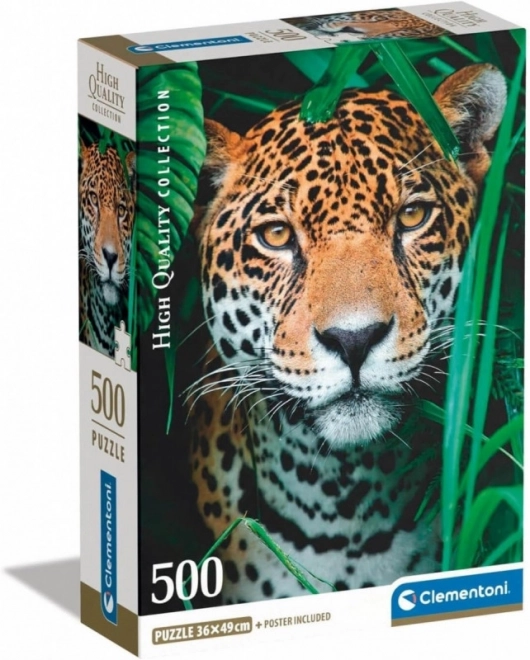 Puzzle 500 pièces Jaguar dans la jungle