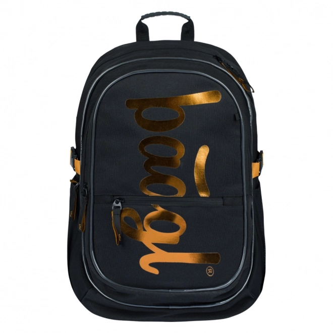 BAAGL Schooltas Core Metallic Bronze