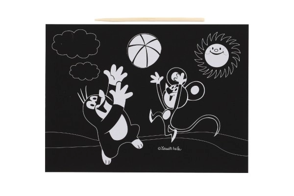Scratch Picture Mole and Friends