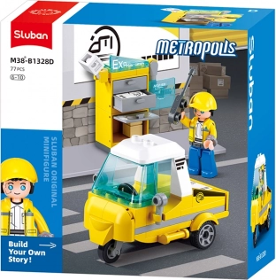 Sluban Metropolis véhicule de livraison