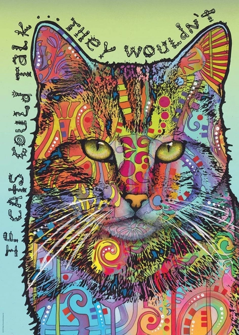 Puzzle 1000 pièces Si les chats pouvaient parler