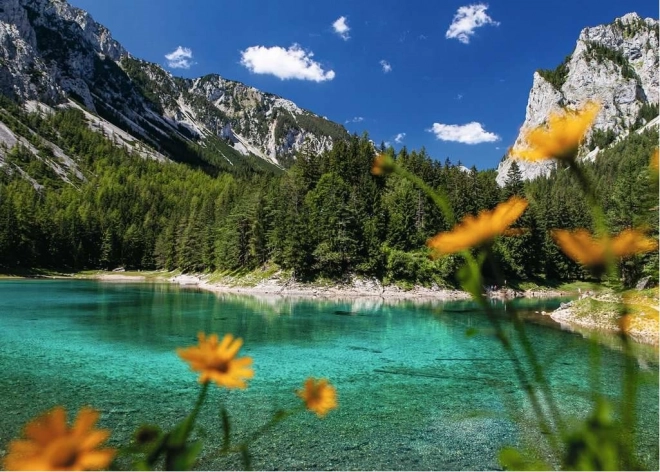 Ravensburger puzzle Green Lake Tragöß 1000 pieces