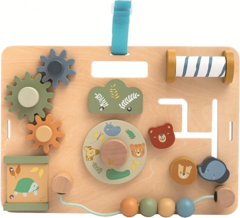 Safari Activity Board for Kids