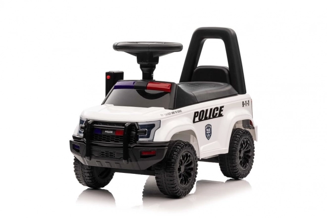 Kinderloopfiets Politie wit