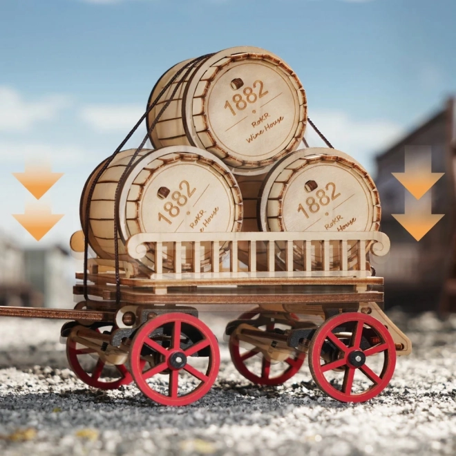 RoboTime 3D mechanische puzzel Stoommachine