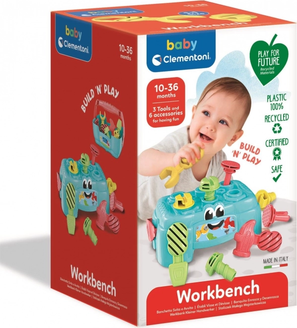 CLEMENTONI BABY Kleine werkbank met gereedschap (Play For Future)