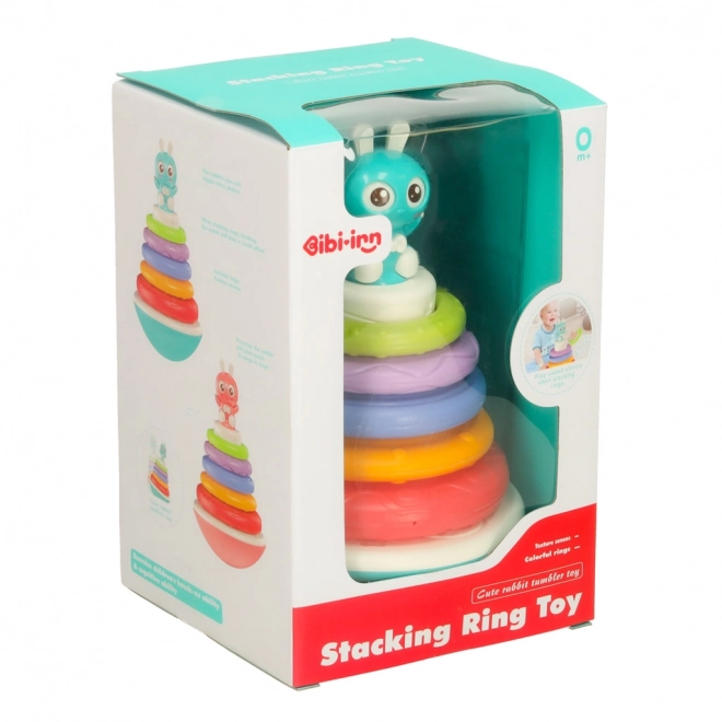 Blue Rocking Toy - Developmental Toy Bibi-inn