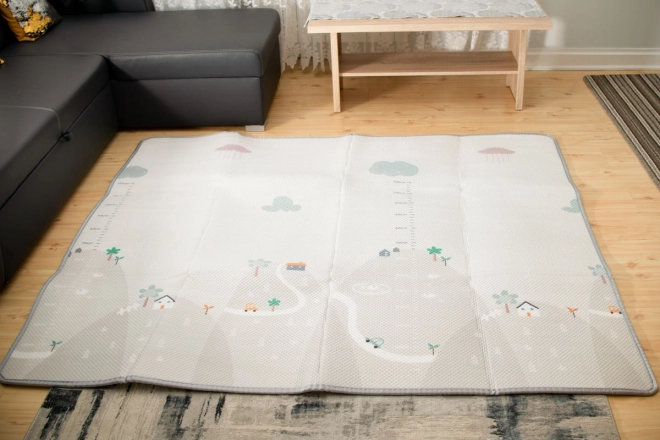 Educatieve speelmat met meetlint 200x180x1cm