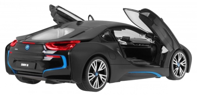 BMW i8 Black RASTAR 1:14 Remote Control Car + 2.4 GHz Remote Control