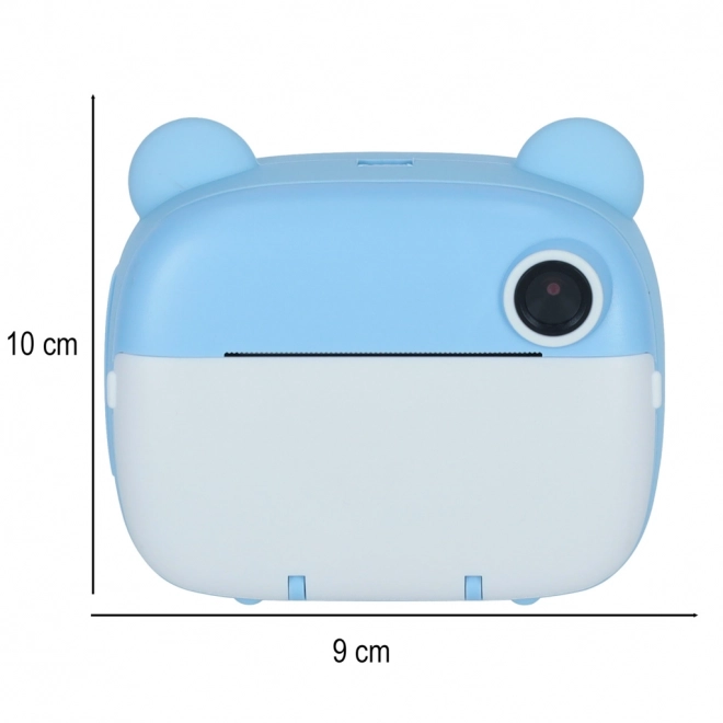 Appareil photo instantané pour enfants ourson bleu